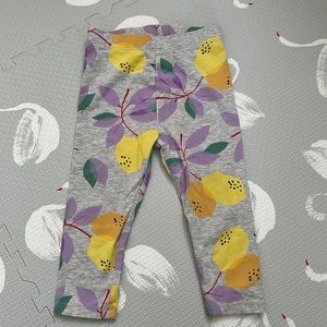 🍋NEXT US 12-18m Lemmon print leggings🍋